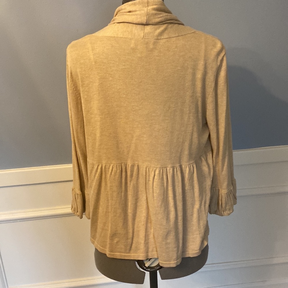 Loft Knit Cami and Jacket Set - Tan Size Small and Medium - Picture 2 of 8